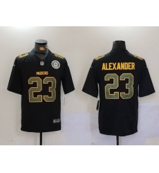 Men Green Bay Packers 23 Jaire Alexander Black Fashion Vapor Limited Stitched Football Jersey 1