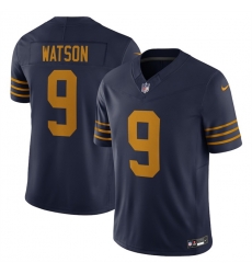Men Green Bay Packers 9 Christian Watson Navy The 1923 Classic Vapor F U S E Limited Stitched Football Jersey Men Green Bay Packers 9 Christian Watson Navy The 1923 Classic Vapor F U S E Limited Stitched Football Jersey