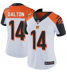 Womens Nike Cincinnati Bengals 14 Andy Dalton Vapor Untouchable Limited White NFL Jersey