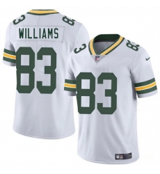 Youth Green Bay Packers 83 Savion Williams White 2025 Draft Vapor Untouchable Limited Stitched Football Jersey Youth Green Bay Packers 83 Savion Williams White 2025 Draft Vapor Untouchable Limited Stitched Football Jersey