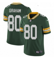 Youth Nike Green Bay Packers 80 Jimmy Graham Green Team Color Vapor Untouchable Limited Player NFL Jersey