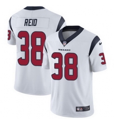 Nike Texans #38 Justin Reid White Mens Stitched NFL Vapor Untouchable Limited Jersey