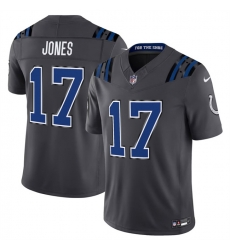 Men Indianapolis Colts 17 Daniel Jones Dark Gray 2026 F U S E Rivalries Collection Limited Stitched Football Jersey Men Indianapolis Colts 17 Daniel Jones Dark Gray 2026 F U S E Rivalries Collection Limited Stitched Football Jersey