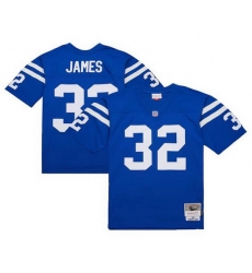 Men Indianapolis Colts 32 Edgerrin James Royal 1999 Stitched Football Jersey Men Indianapolis Colts 32 Edgerrin James Royal 1999 Stitched Football Jersey