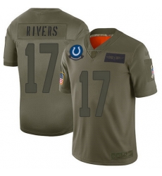 Nike Colts 17 Philip Rivers Camo Men Stitched NFL Limited 2019 Salute To Service Jersey