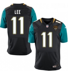 Men Nike Jacksonville Jaguars 11 Marqise Lee Black Alternate Vapor Untouchable Elite Player NFL Jersey