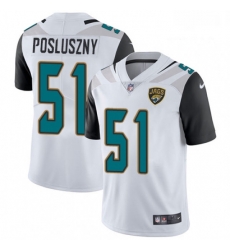 Men Nike Jacksonville Jaguars 51 Paul Posluszny White Vapor Untouchable Limited Player NFL Jersey