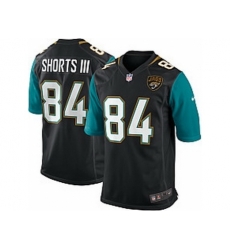 Nike Jacksonville Jaguars 84 Cecil Shorts III Black Game NFL Jersey