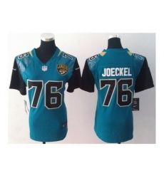 Nike Women NFL Jacksonville Jaguars #76 Luke Joeckel green Jerseys(NEW)