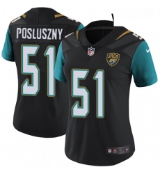 Womens Nike Jacksonville Jaguars 51 Paul Posluszny Black Alternate Vapor Untouchable Limited Player NFL Jersey