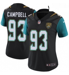 Womens Nike Jacksonville Jaguars 93 Calais Campbell Elite Black Alternate NFL Jersey