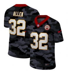 Kansas City Chiefs 32 Tyrann Mathieu Men Nike 2020 Black CAMO Vapor Untouchable Limited Stitched NFL Jersey