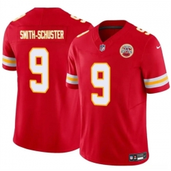 Youth Kansas City Chiefs 9 JuJu Smith Schuster Red 2023 F U S E Vapor Untouchable Limited Stitched Football Jersey