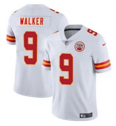 Youth Kansas City Chiefs  9 Kenneth Walker III White Vapor Untouchable Limited Stitched Football Jersey
