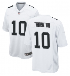 Men Los Vegas Raiders Dont'e Thornton Jr #10 White Stitched F U S E NFL Jersey Men Los Vegas Raiders Dont'e Thornton Jr #10 White Stitched F U S E NFL Jersey