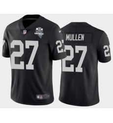 Men's Oakland Raiders Black #27 Trayvon Mullen 2020 Inaugural Season Vapor Limited Stitched NFL Jersey