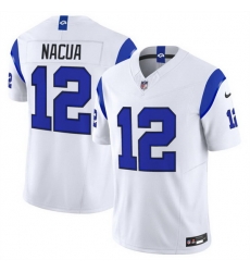 Men Los Angeles Rams 12 Puka Nacua White Fearsome 2026 F U S E Vapor Limited Stitched Football Jersey Men Los Angeles Rams 12 Puka Nacua White Fearsome 2026 F U S E Vapor Limited Stitched Football Jersey