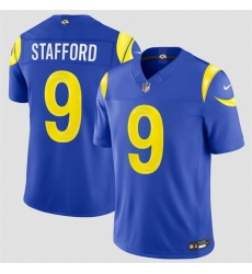 Men Los Angeles Rams 9 Matthew Stafford Royal 2026 F U S E Vapor Limited Stitched Football Jersey Men Los Angeles Rams 9 Matthew Stafford Royal 2026 F U S E Vapor Limited Stitched Football Jersey