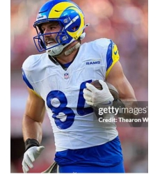 Men Los Angeles Rams Colby Parkinson #84 White F U S E Stitched Football Jersey