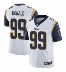 Youth Nike Los Angeles Rams 99 Aaron Donald White Vapor Untouchable Limited Player NFL Jersey