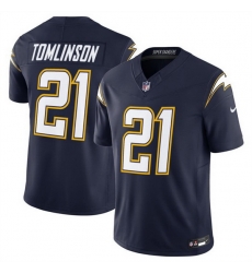Men Los Angeles Chargers 21 LaDainian Tomlinson Navy 2025 F U S E Alternate Vapor Limited Stitched Football Jersey Men Los Angeles Chargers 21 LaDainian Tomlinson Navy 2025 F U S E Alternate Vapor Limited Stitched Football Jersey
