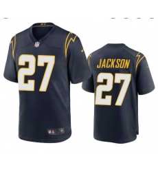 Men Los Angeles Chargers 27 J C Jackson Ｎavy Blue Vapor Untouchable Limited Stitched jersey