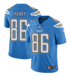 Youth Nike Chargers #86 Hunter Henry Electric Blue Alternate Stitched NFL Vapor Untouchable Limited Jersey