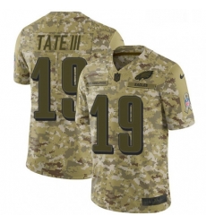 Mens Nike Philadelphia Eagles 19 Golden Tate III Limited Camo 2018 Salute to Service NFL Jersey