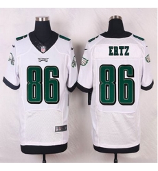 NEW Philadelphia Eagles #86 Zach Ertz White Mens Stitched NFL New Elite Jersey