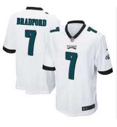 Youth NEW Eagles #7 Sam Bradford White Stitched NFL New Elite Jersey