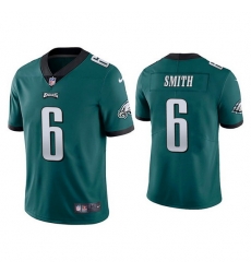 Youth Philadelphia Eagles 6 DeVonta Smith Green Vapor Untouchable Limited Stitched Football Jersey 