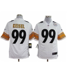 Nike Pittsburgh Steelers 99 Brett Keisel White Game NFL Jersey