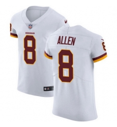 Nike Redskins 8 Kyle Allen White Men Stitched NFL New Elite Jersey