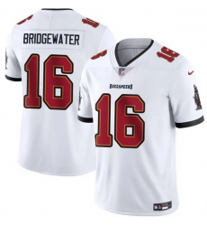 Men Tampa Bay Buccaneers 16 Teddy Bridgewater White Vapor Limited Stitched Jersey Men Tampa Bay Buccaneers 16 Teddy Bridgewater White Vapor Limited Stitched Jersey