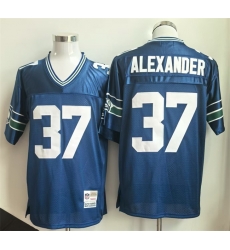 Men Seattle Seahawks 37 KShaun Alexander Royal Throwback Stitched Football Jersey Men Seattle Seahawks 37 KShaun Alexander Royal Throwback Stitched Football Jersey