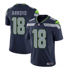 Youth Seattle Seahawks 18 Elijah Arroyo Navy 2025 Draft Vapor Limited Stitched Football Jersey Youth Seattle Seahawks 18 Elijah Arroyo Navy 2025 Draft Vapor Limited Stitched Football Jersey