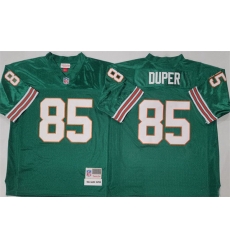 Men Miami Dolphins 85 Mark Duper Aqua Throwback Stitched Football Jersey Men Miami Dolphins 85 Mark Duper Aqua Throwback Stitched Football Jersey