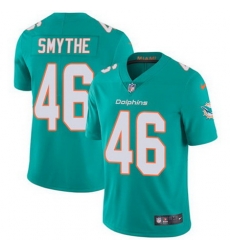 Nike Dolphins #46 Durham Smythe Aqua Green Team Color Mens Stitched NFL Vapor Untouchable Limited Jersey