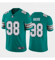 men raekwon davis miami dolphins aqua alternate vapor limited jersey 