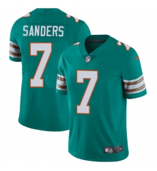 7 Elite Jason Sanders Aqua Green Nike NFL Alternate Youth Jersey Miami Dolphins Vapor Untouchable