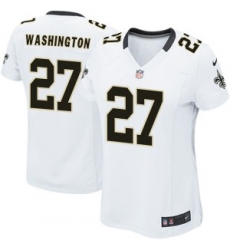 Dwayne Washington New Orleans Saints Women Game Nike Jersey White