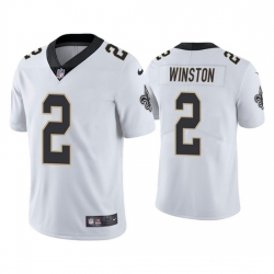 Youth New Orleans Saints 2 Jameis Winston White Vapor Untouchable Limited Stitched Jersey 