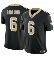 Youth New Orleans Saints 6 Tyler Shough Black 2025 Draft F U S E Vapor Limited Stitched Football Jersey Youth New Orleans Saints 6 Tyler Shough Black 2025 Draft F U S E Vapor Limited Stitched Football Jersey