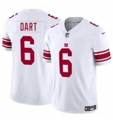Youth New York Giants 6 Jaxson Dart White 2025 Draft F U S E Vapor Untouchable Limited Stitched Jersey Youth New York Giants 6 Jaxson Dart White 2025 Draft F U S E Vapor Untouchable Limited Stitched Jersey