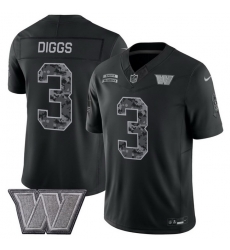 Men Washington Commanders 3 Stefon Diggs Black F U S E 2026 Salute to Service Limited Stitched Football Jersey Men Washington Commanders 3 Stefon Diggs Black F U S E 2026 Salute to Service Limited Stitched Football Jersey