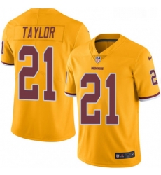 Youth Nike Washington Redskins 21 Sean Taylor Limited Gold Rush Vapor Untouchable NFL Jersey