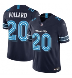 Men Tennessee Titans 20 Tony Pollard Navy 2026 F U S E Music City Rivalries Collection Limited Stitched Football Jersey Men Tennessee Titans 20 Tony Pollard Navy 2026 F U S E Music City Rivalries Collection Limited Stitched Football Jersey
