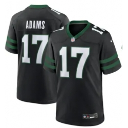 Men New York Jets Davante Adams #17 Black F U S E Stitched NFL Jersey