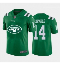 Nike Jets 14 Sam Darnold Green Team Big Logo Vapor Untouchable Limited Jersey