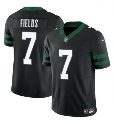 Youth New York Jets 7 Justin Fields Black 2025 F U S E Vapor Limited Stitched Jersey Youth New York Jets 7 Justin Fields Black 2025 F U S E Vapor Limited Stitched Jersey